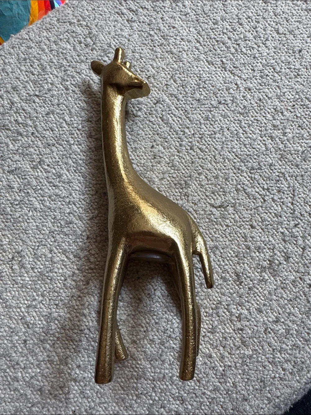 Target Threshold Gold Giraffe Figurine Brass Look Safari Animal Decor Statue